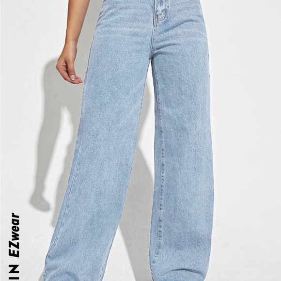 SHEIN Denim - Brand New Size XS SHEIN EZwear High Waist Wide Leg Jeans